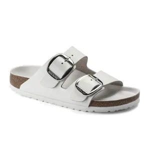 Birkenstock Arizona Big Buckle Slide Sandal (Women) - White Smooth Leather