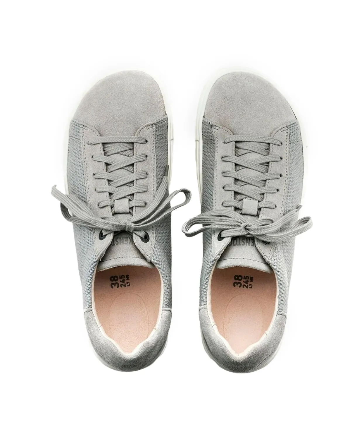 Birkenstock Bend Suede Leather/Canvas Whale Grey Sneakers