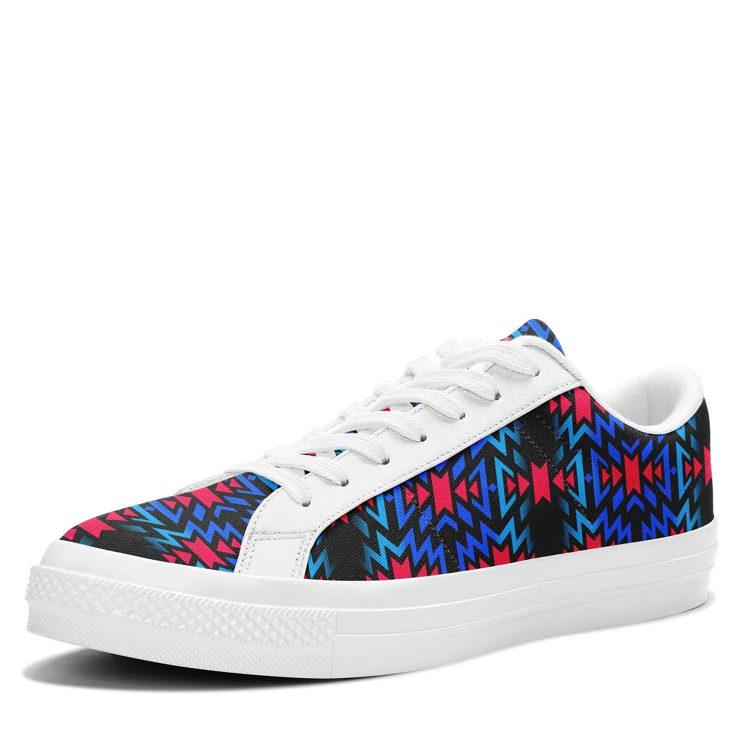 Black Fire Dragonfly Aapisi Low Top Canvas Shoes White Sole