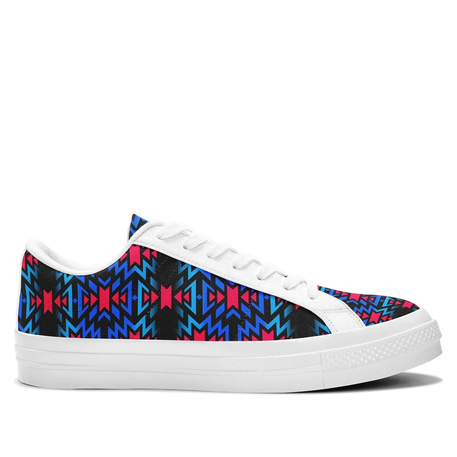 Black Fire Dragonfly Aapisi Low Top Canvas Shoes White Sole