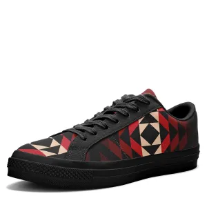 Black Rose Aapisi Low Top Canvas Shoes Black Sole