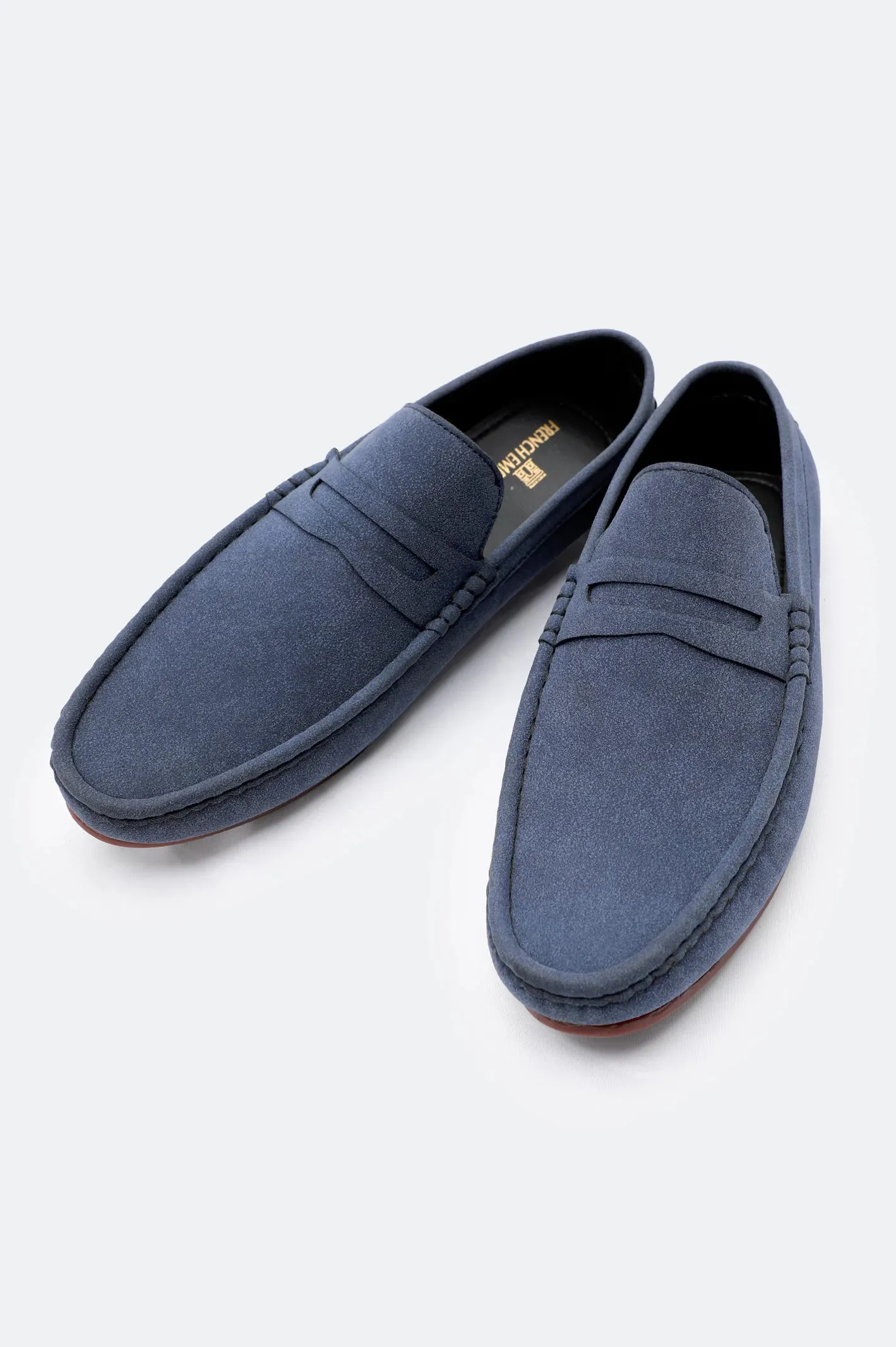 Blue Moccasins Casual Shoes