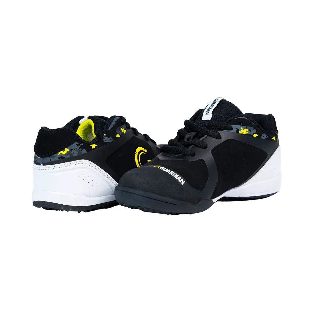 Bolt Youth Low Top Turf Baseball and Softball Shoes (Black/Volt)