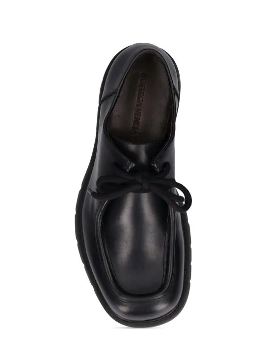 Bottega Veneta   45mm Haddock leather lace-up shoes 