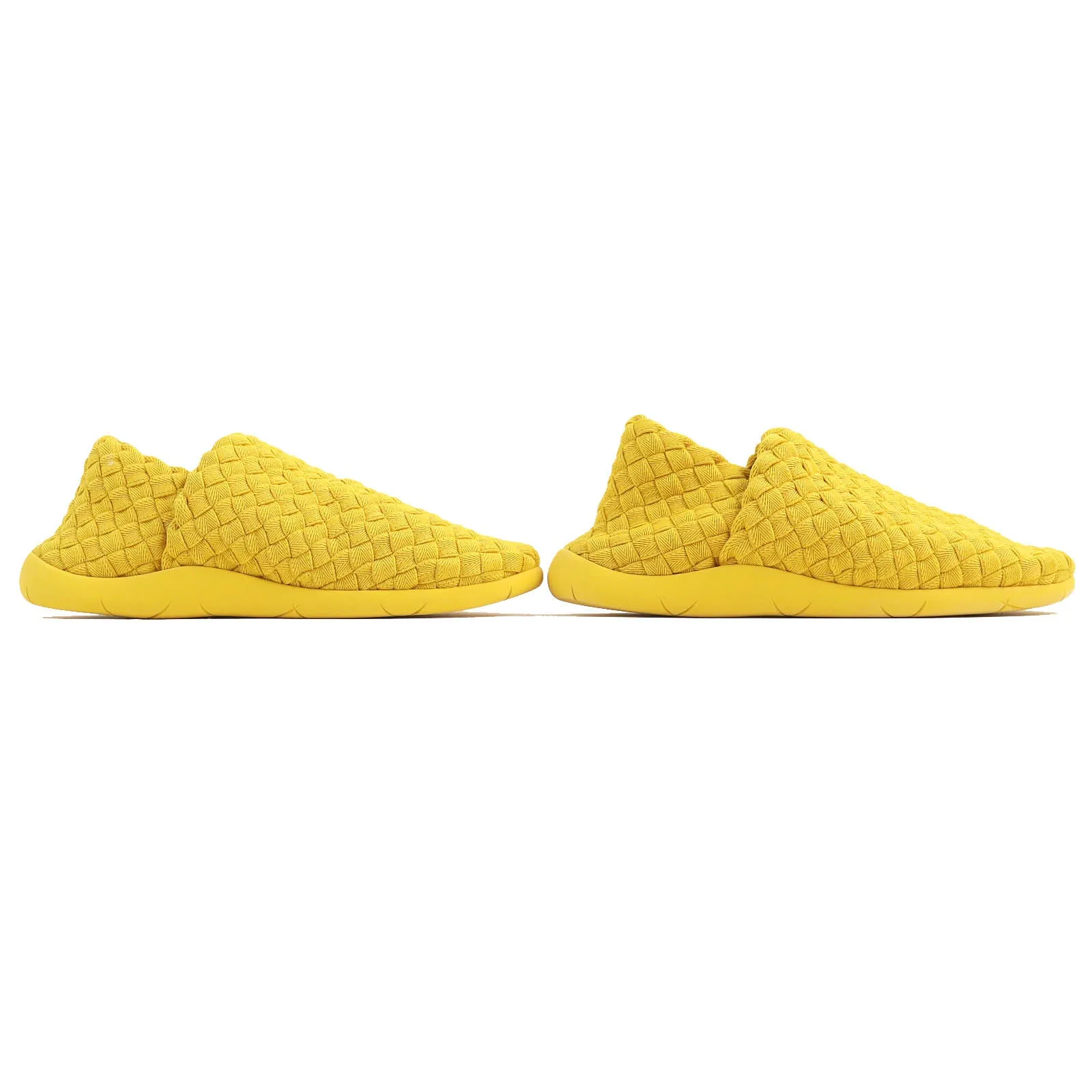 Bottega Veneta Intrecciato Knit Sneakers Yellow 41