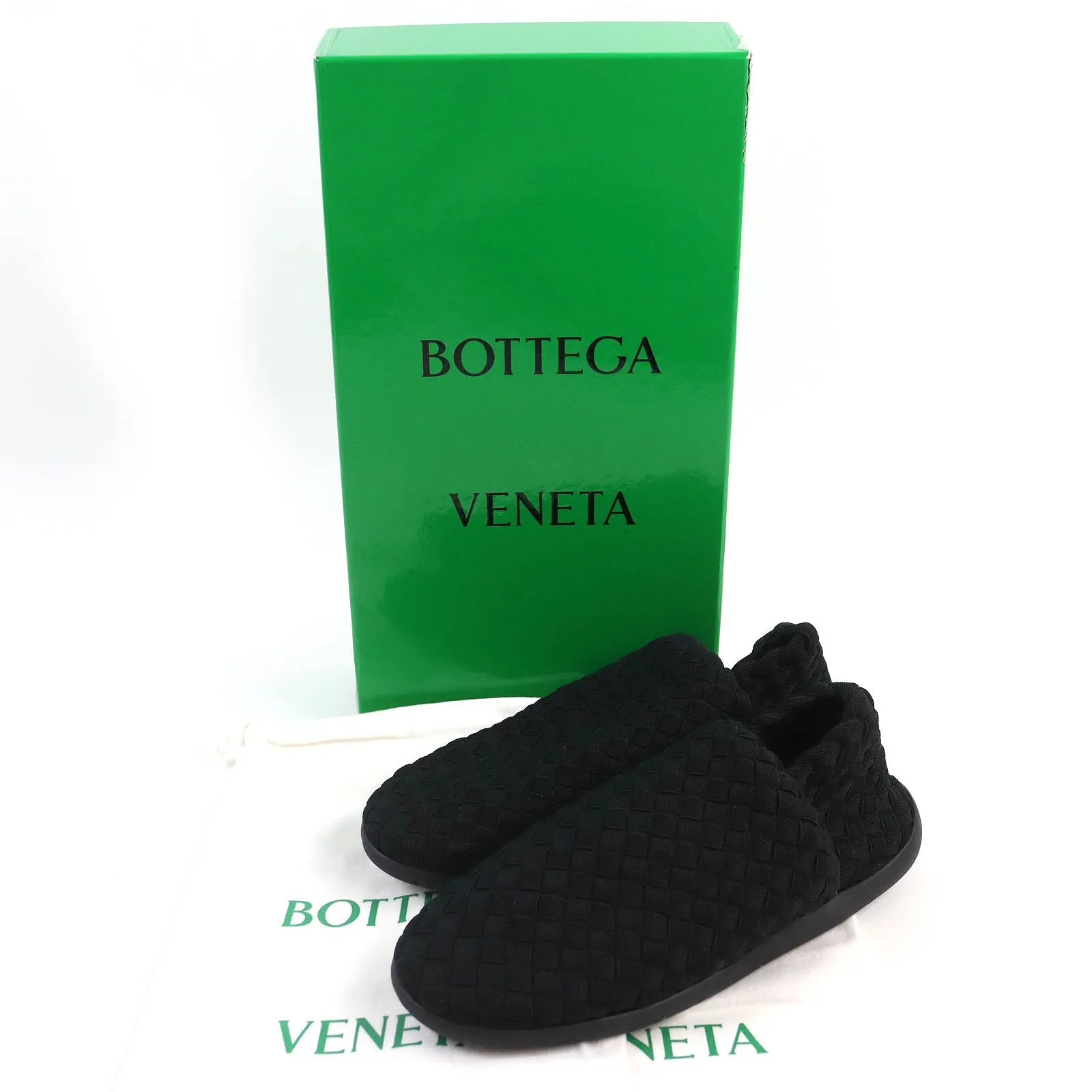 Bottega Veneta Intrecciato Plat Sneakers Black 41