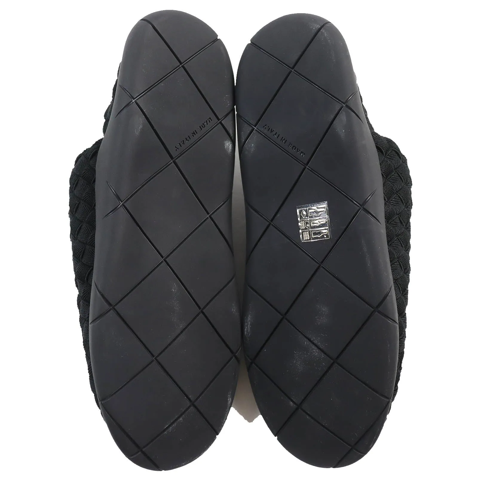 Bottega Veneta Intrecciato Plat Sneakers Black 41