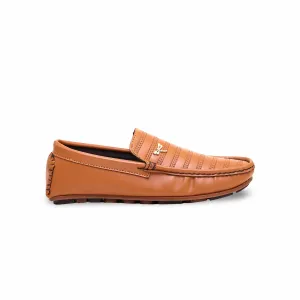 Boys Brown Formal Moccasin KD0832