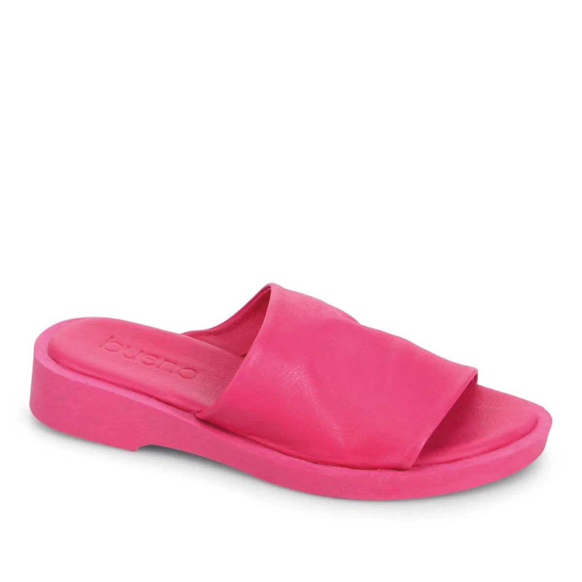 Bueno Women's Hailee Flatform Sandal in Hot Pink