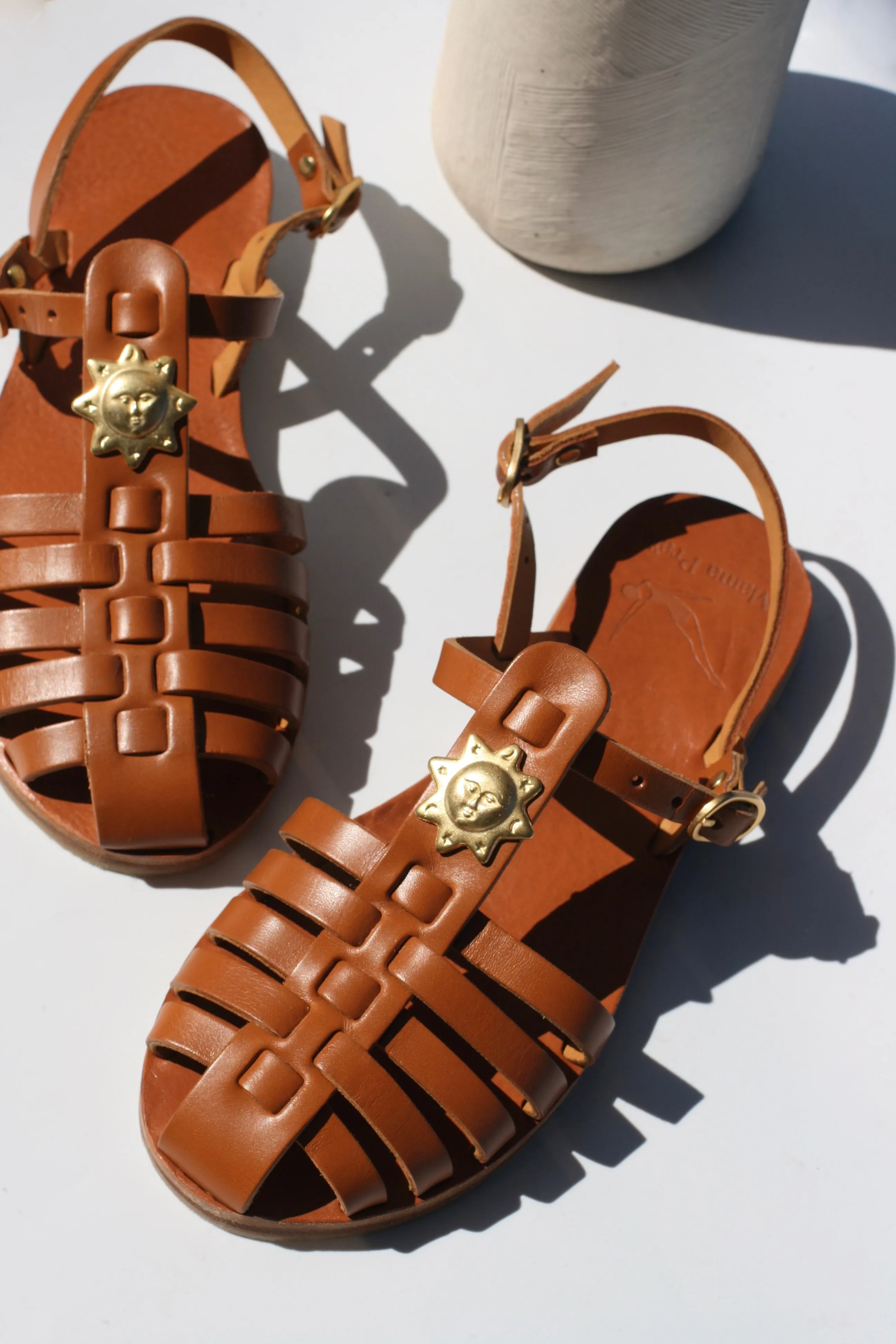 Camel Sun - Camel Sole - Fisherman Sandals