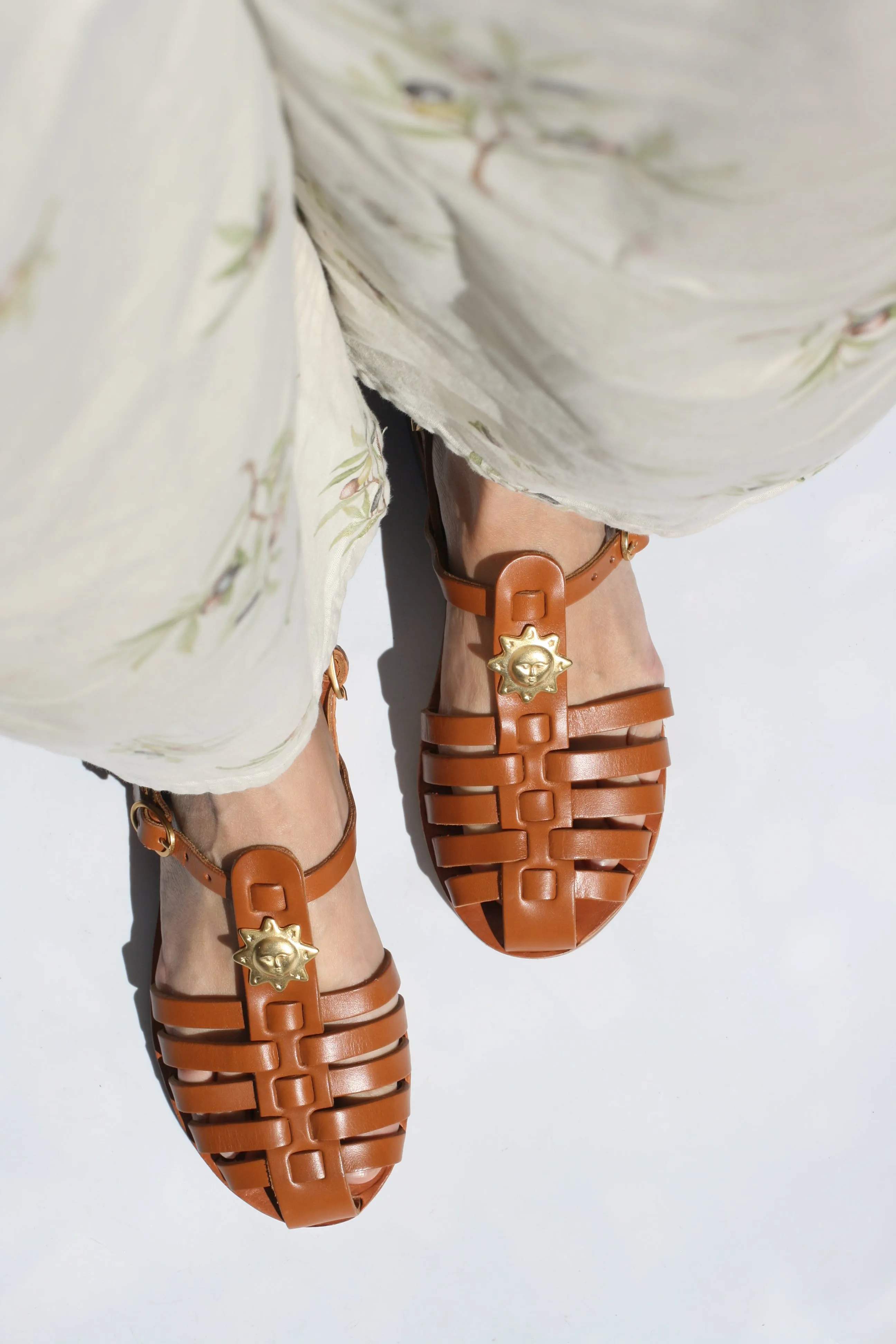 Camel Sun - Camel Sole - Fisherman Sandals