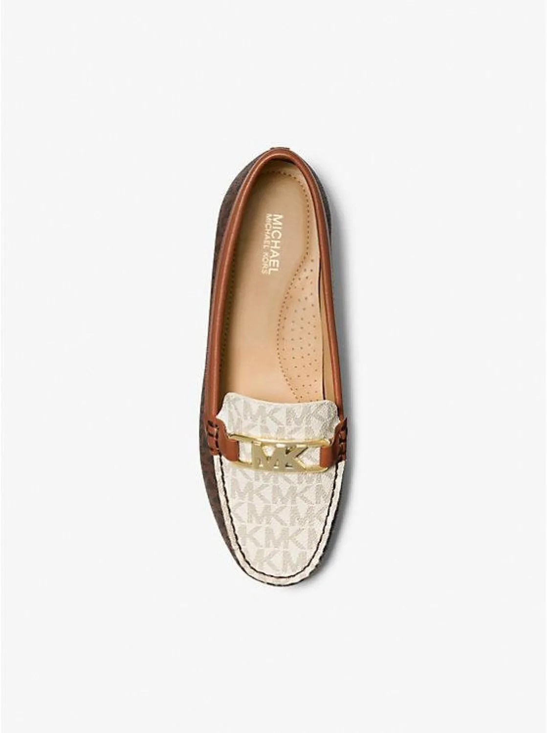 Camila Logo Moccasin