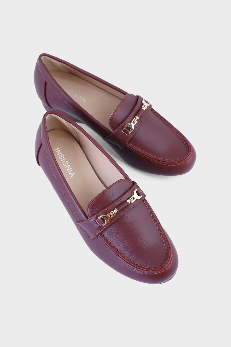 Casual Moccasin IC7012-Maroon