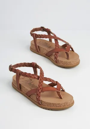 Casually Crossed Sandal