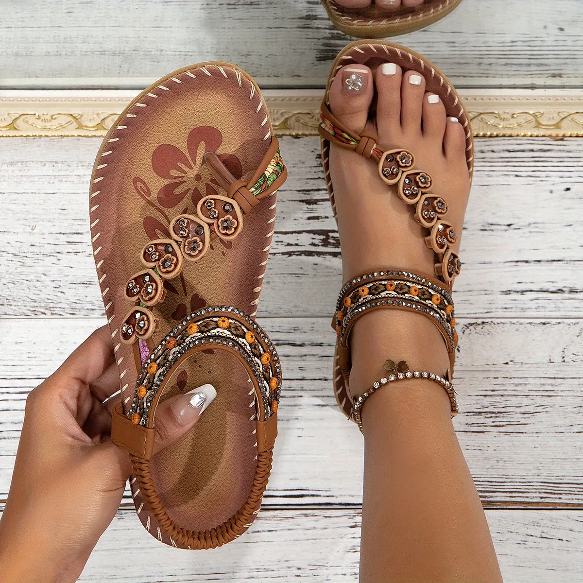 Colleen | Comfortable Leather Orthopedic Sandals