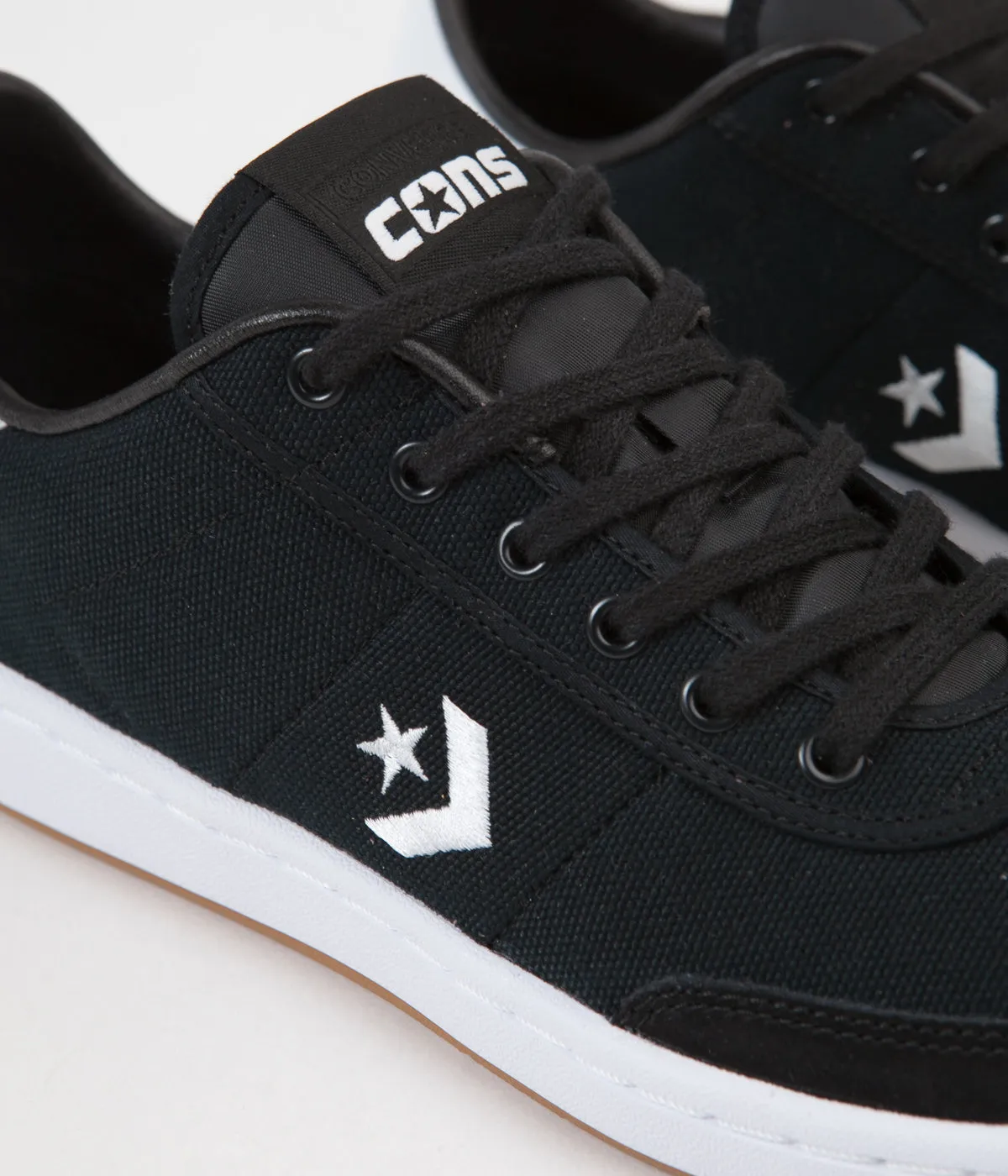 Converse Barcelona Pro Ox Shoes - Black / White / White