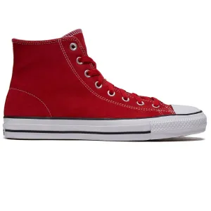 Converse Chuck Taylor All Star Pro Hi Shoes - Red/White/Black