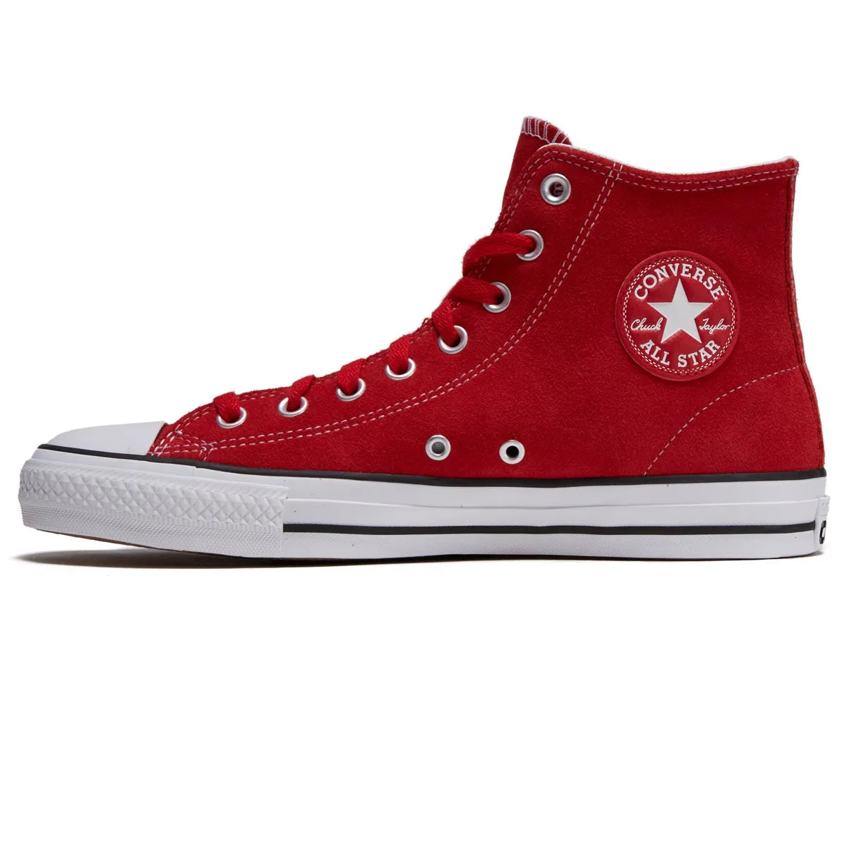 Converse Chuck Taylor All Star Pro Hi Shoes - Red/White/Black