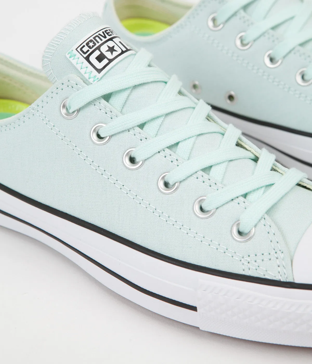 Converse CTAS Pro Ox Shoes - Fiberglass / Green Glow / Black