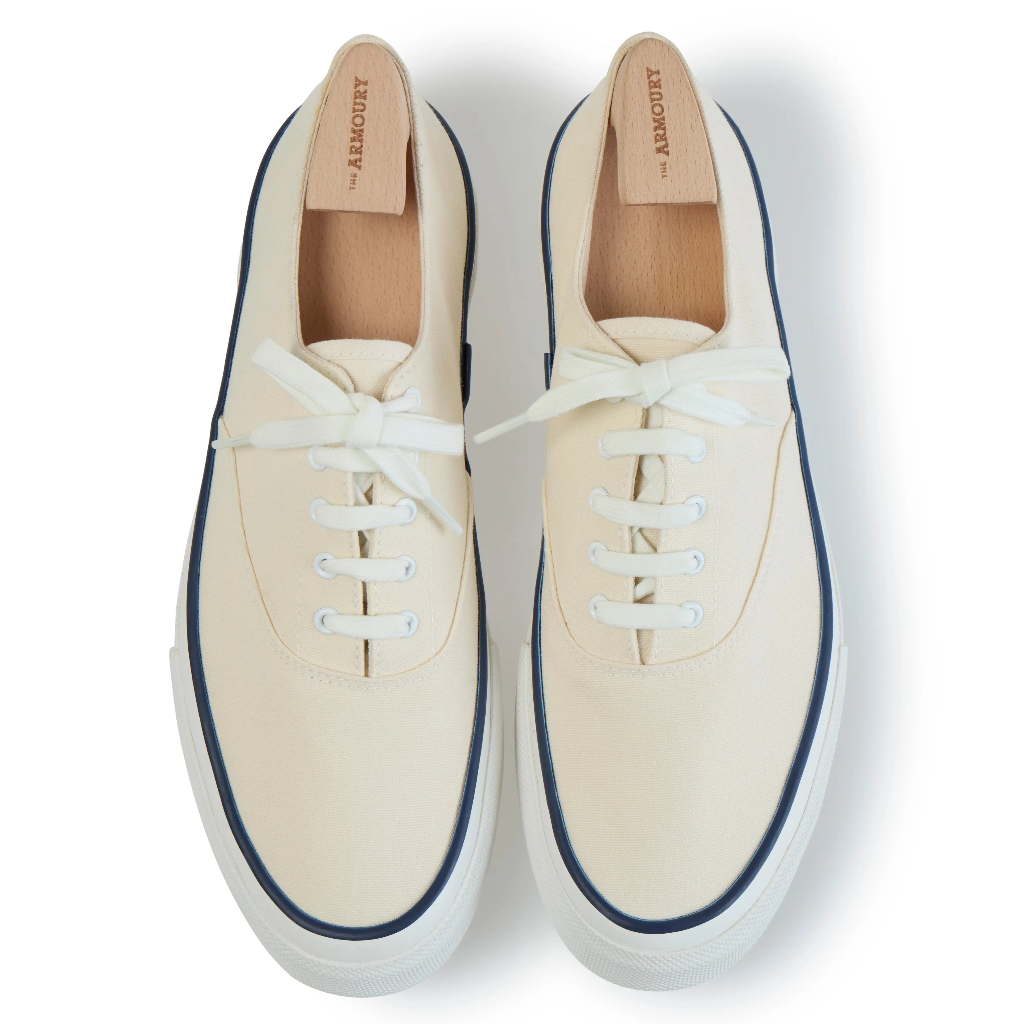 Cotton Canvas Deck Shoe Low