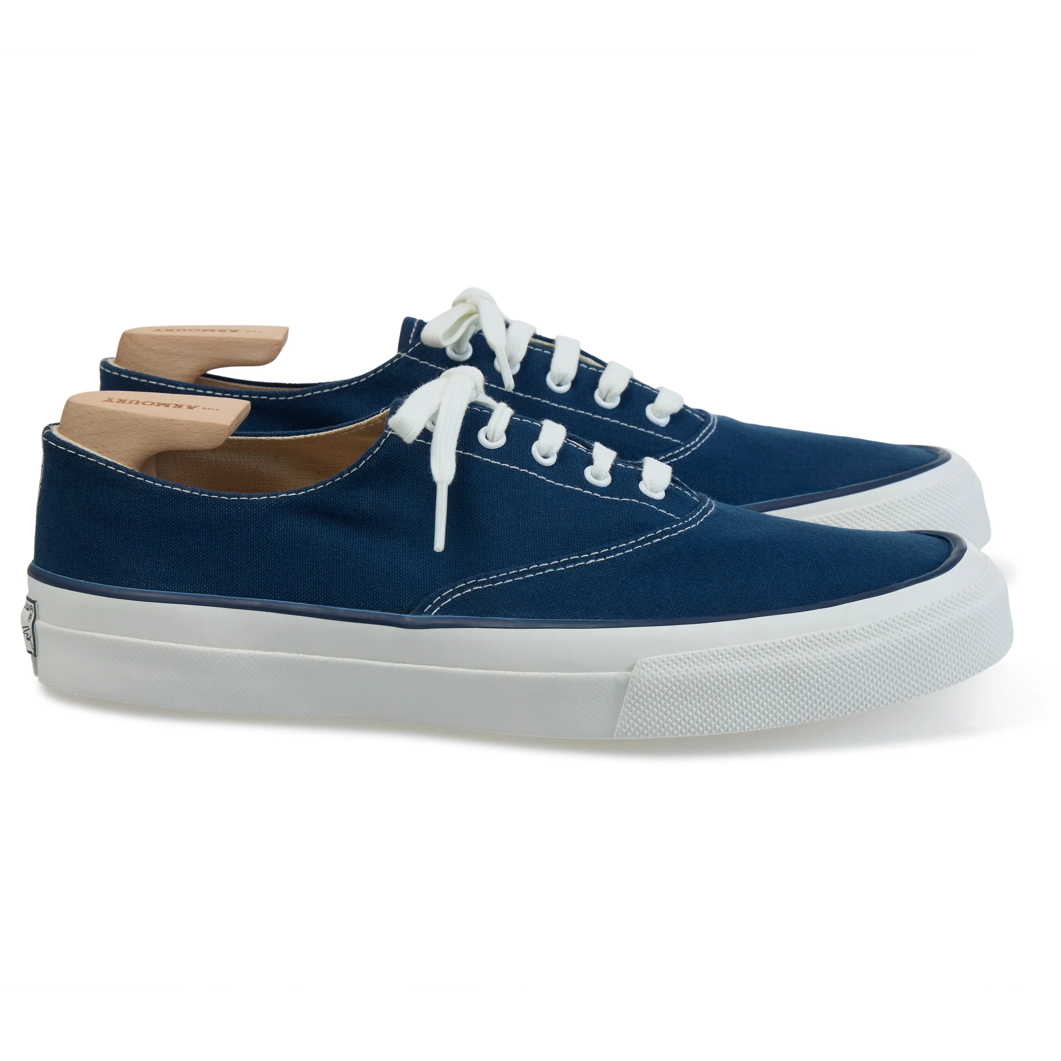 Cotton Canvas Deck Shoe Low