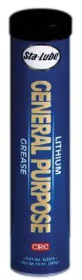 CRC SL3310 Lithium General Purpose Grease, 14 oz Cartridge (10 Cartridges)