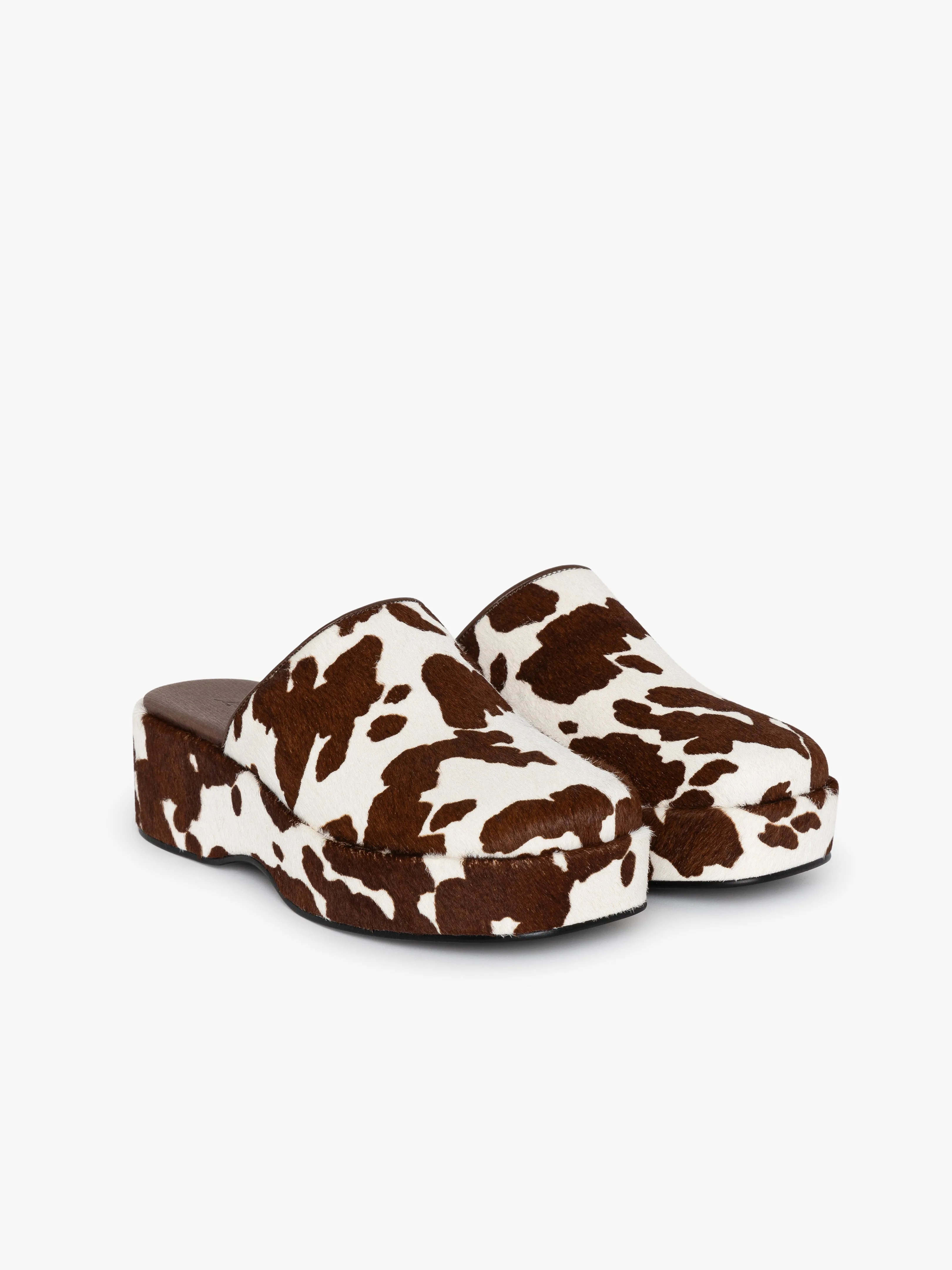 Dakota Clog - Brown Cow