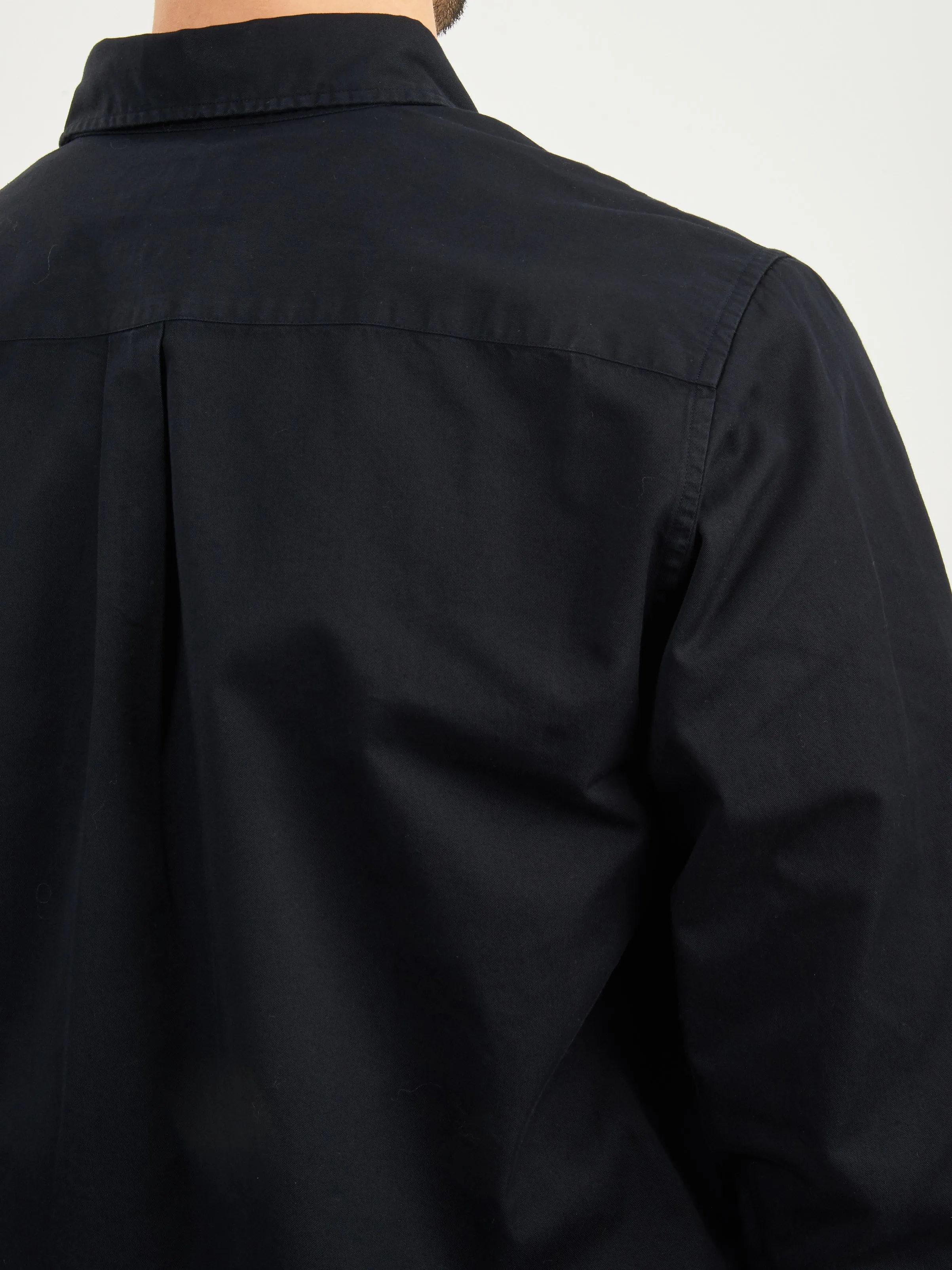 Dark Navy Osvald BD Twill Shirt