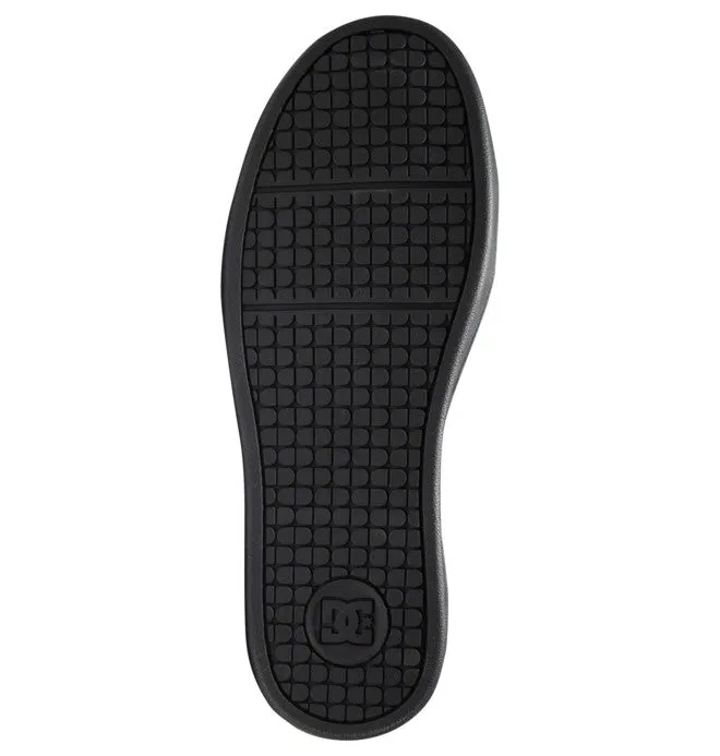 DC MENS NET LEATHER - BLACK/CAMO PRINT