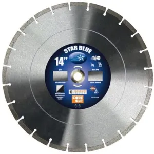 Diamond Products 14355 Star Blue High Speed 14" Diamond Saw Blade