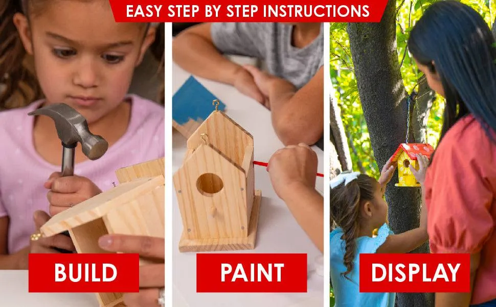 DIY Build A Birdhouse - Craft Kit