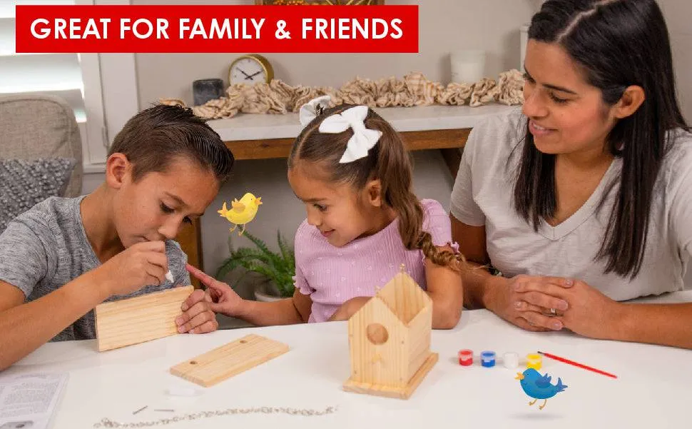 DIY Build A Birdhouse - Craft Kit