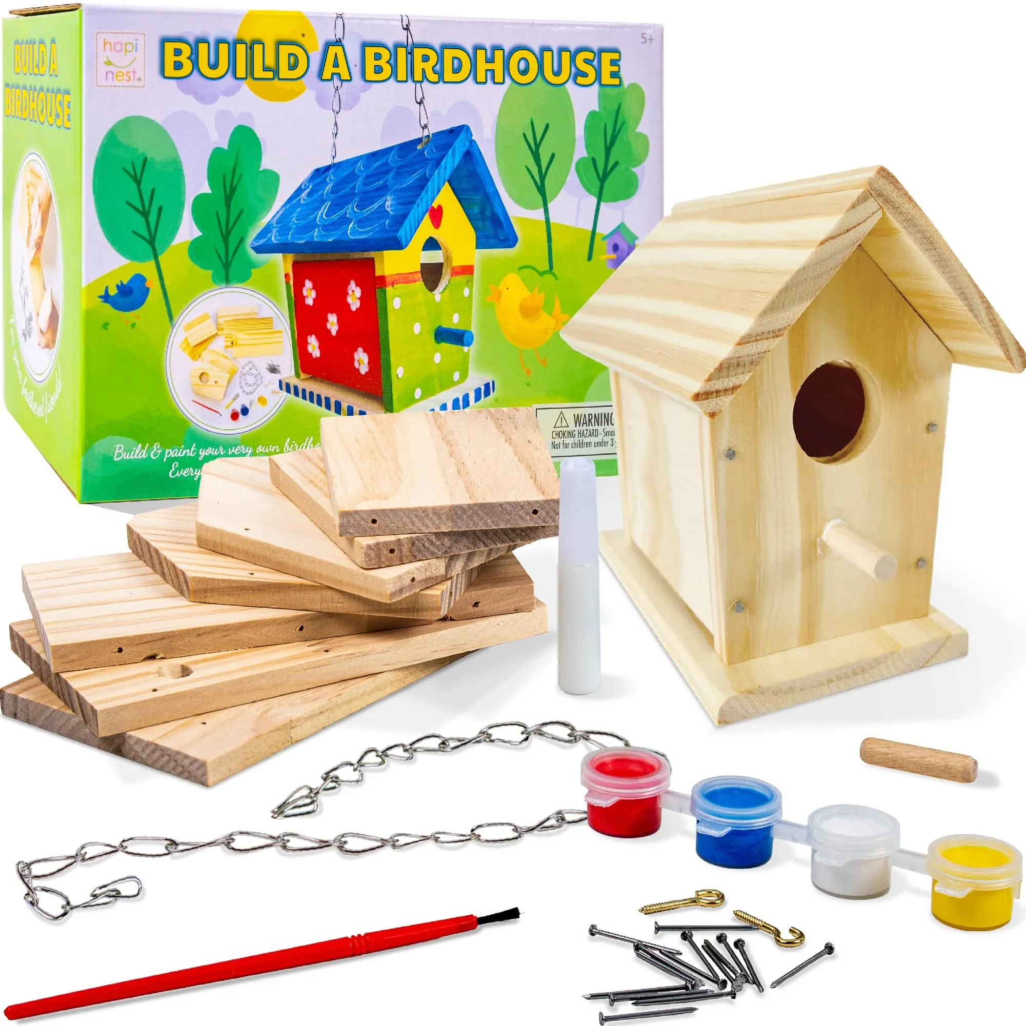 DIY Build A Birdhouse - Craft Kit