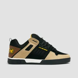 DVS Comanche 2.0  Shoes - Black/Tan/Yellow Suede