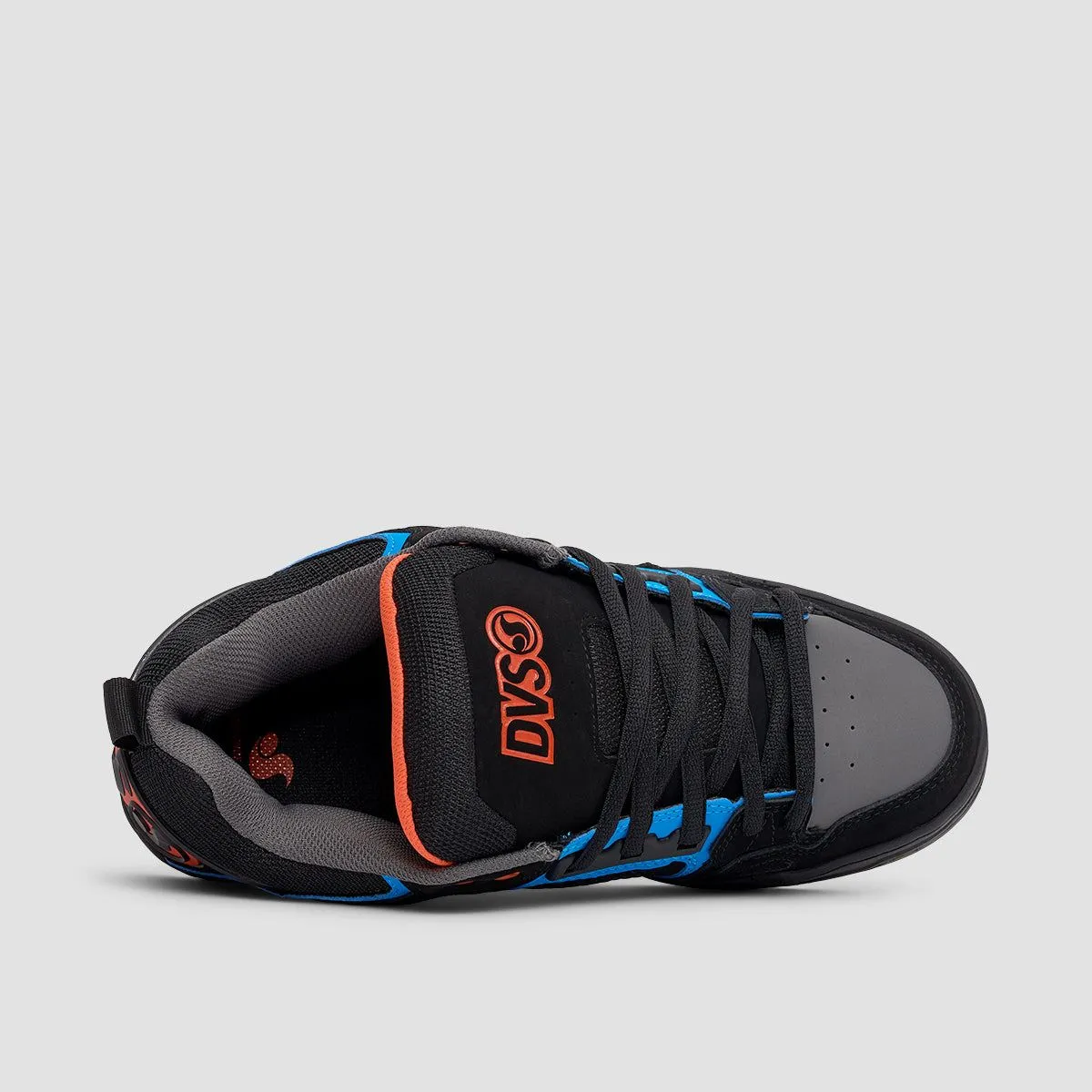 DVS Comanche Shoes - Black/Blue/Red Nubuck