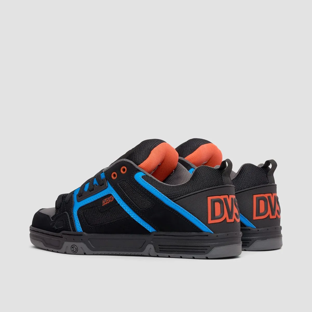 DVS Comanche Shoes - Black/Blue/Red Nubuck