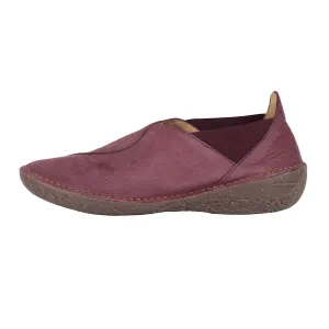 El Naturalista Borago Casual Moccasins Leather Purple Colour For Women