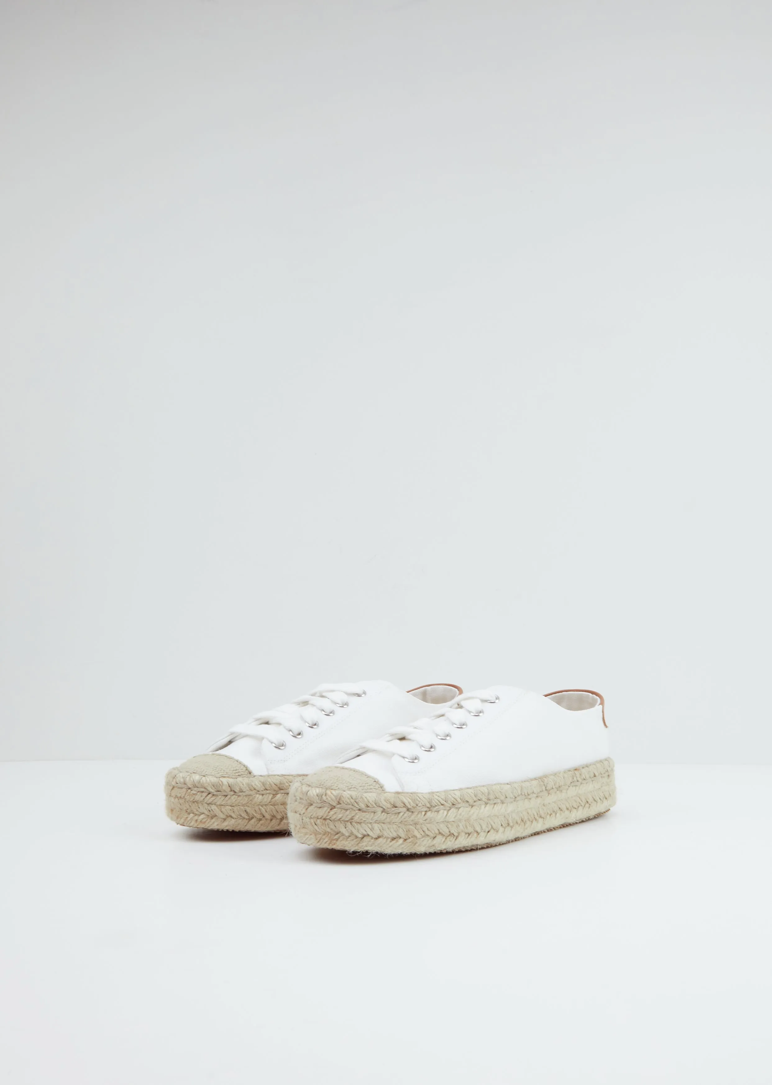 Espadrille Trainer — White