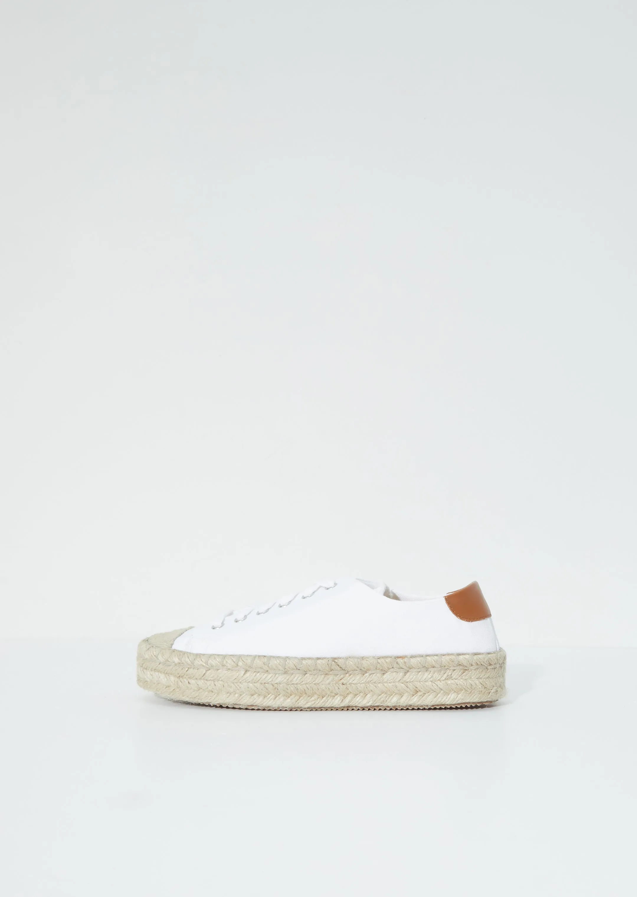 Espadrille Trainer — White