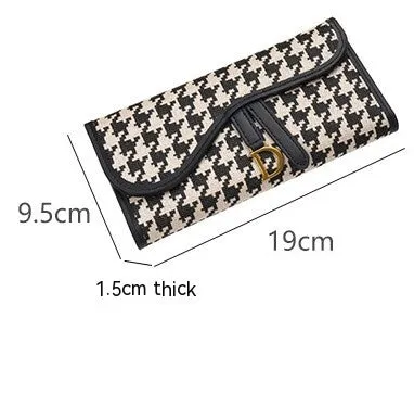 European And American Retro Wallet Women's Long Large Capacity