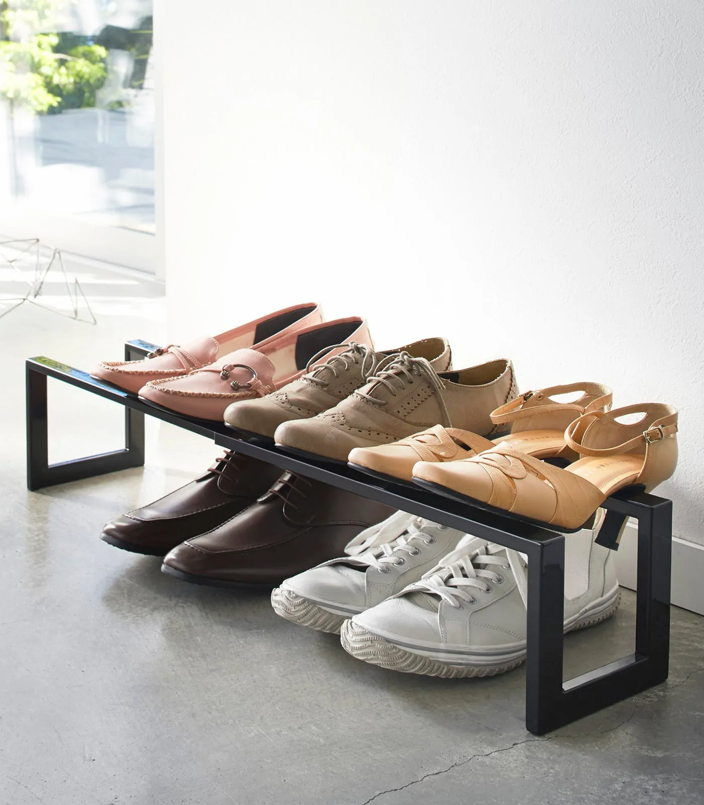 Expandable Shoe Rack - Two Sizes - Steel