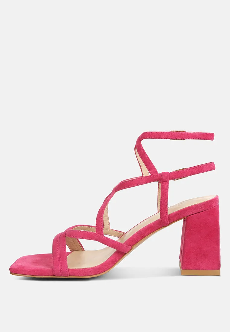 Fiorella Strappy Block Heel Sandals