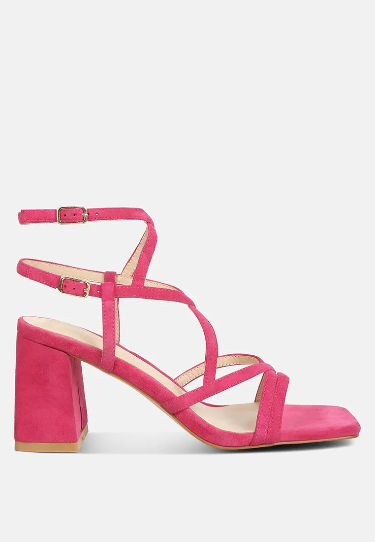 Fiorella Strappy Block Heel Sandals