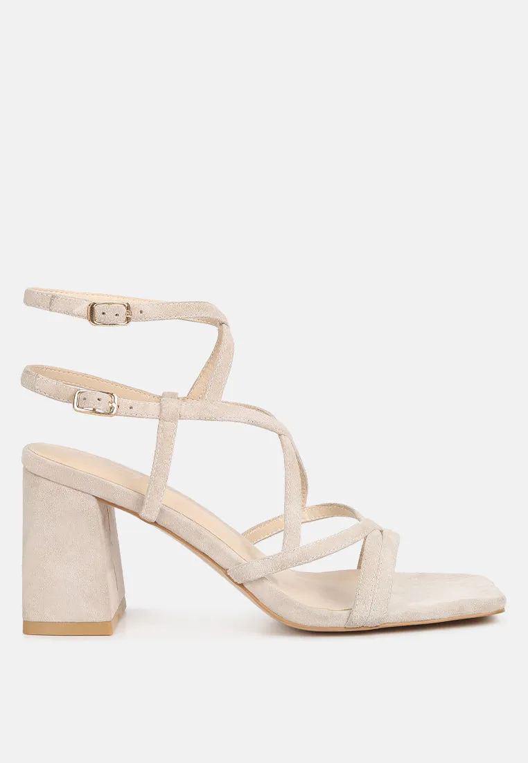 Fiorella Strappy Block Heel Sandals