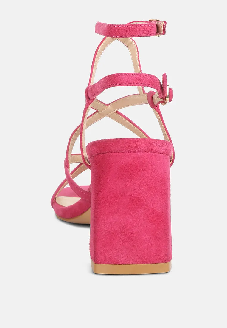 Fiorella Strappy Block Heel Sandals