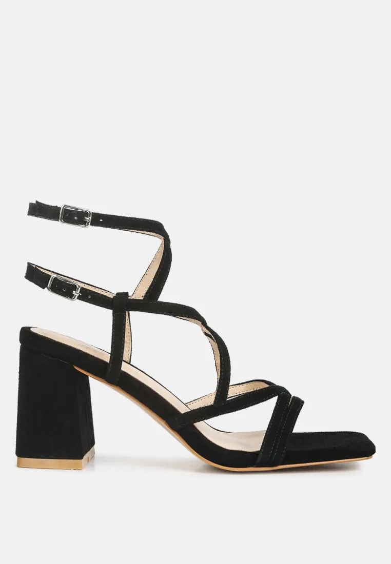 Fiorella Strappy Block Heel Sandals