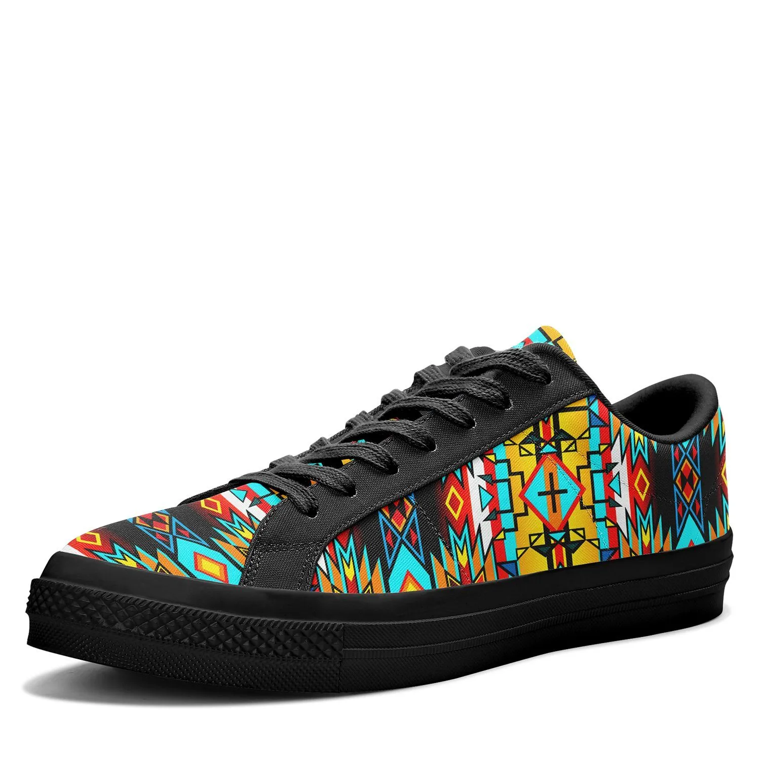 Force of Nature Twister Aapisi Low Top Canvas Shoes Black Sole