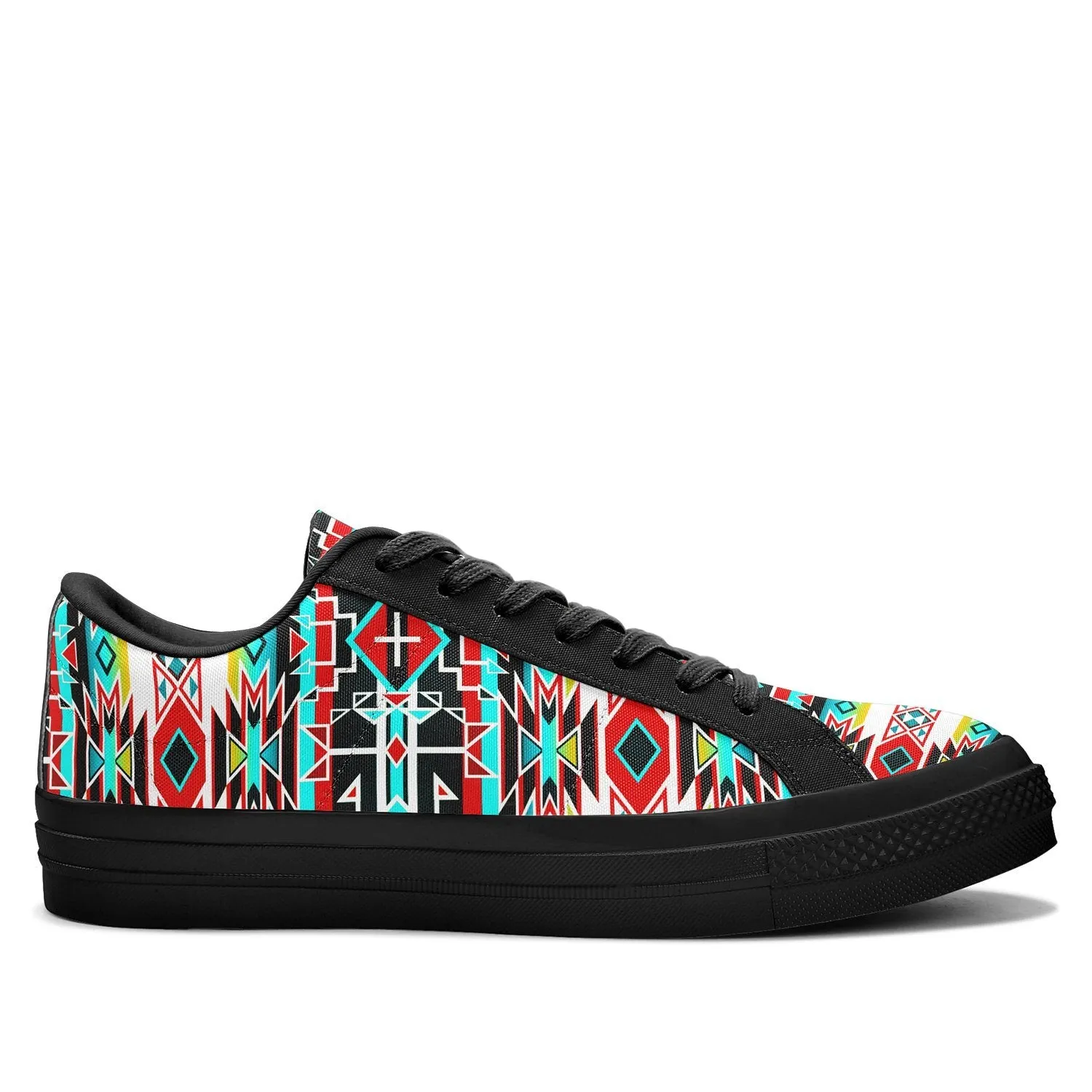 Force of Nature Windstorm Aapisi Low Top Canvas Shoes Black Sole