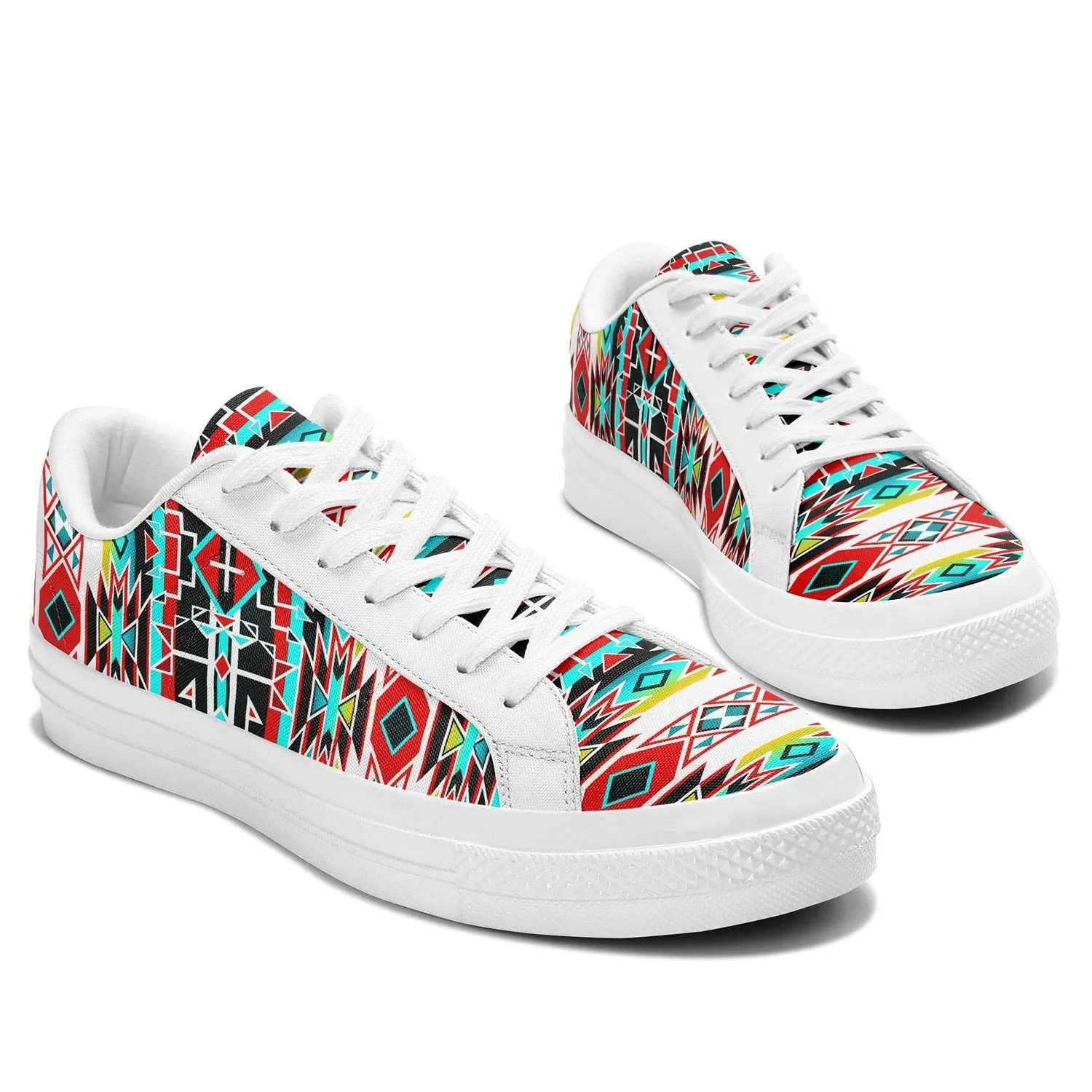 Force of Nature Windstorm Aapisi Low Top Canvas Shoes White Sole