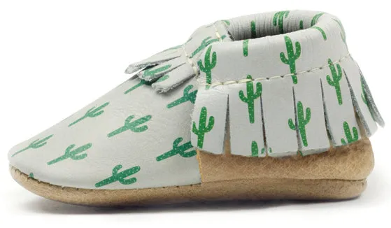 Freshly Picked Cactus Soft Sole Moccasins